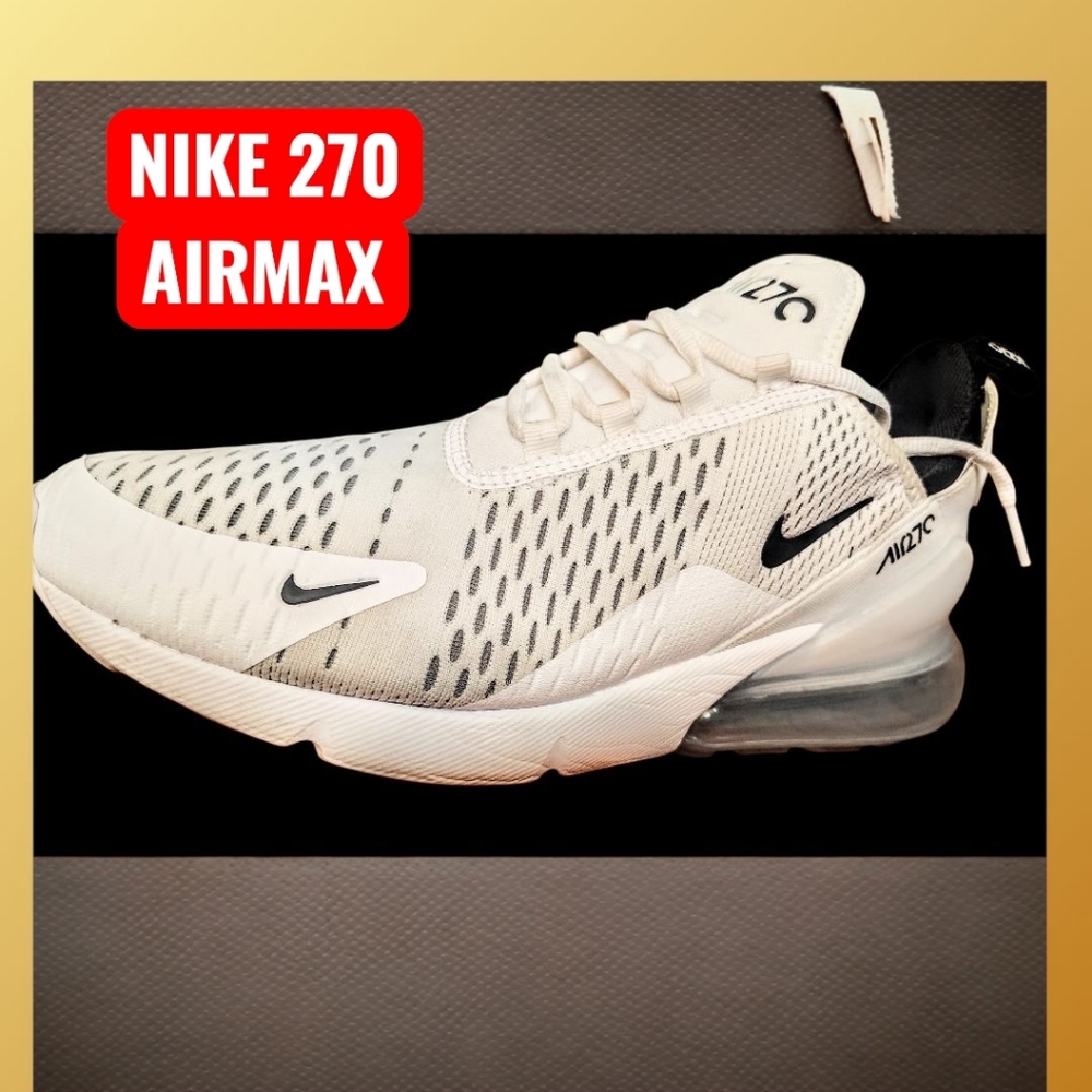 MAKE ME REASONABLE OFFER Nike Air Max 270 White Black Men's Shoes
